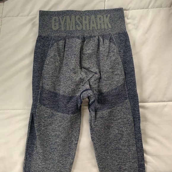 Gymshark Flex High Waisted Legging - Navy Marl - Picture 4 of 4